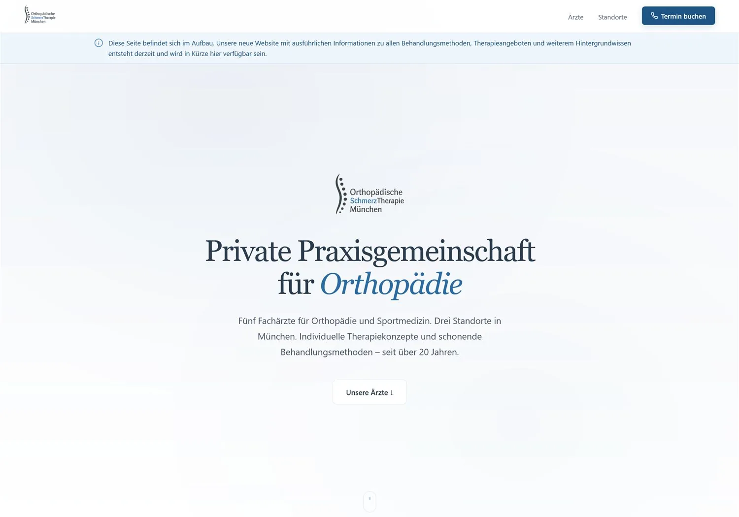 Website-Ausschnitt: bandscheibe.com